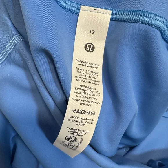 Lululemon Wunder Train High-Rise Tight 25" NWT Size 12 - Picture 5 of 6